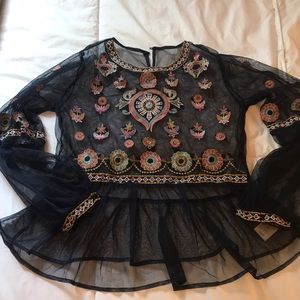 Embroidered Top